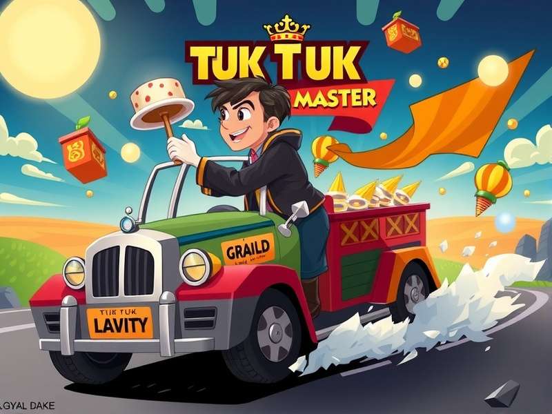 Tuk Tuk Grand Master Game Banner